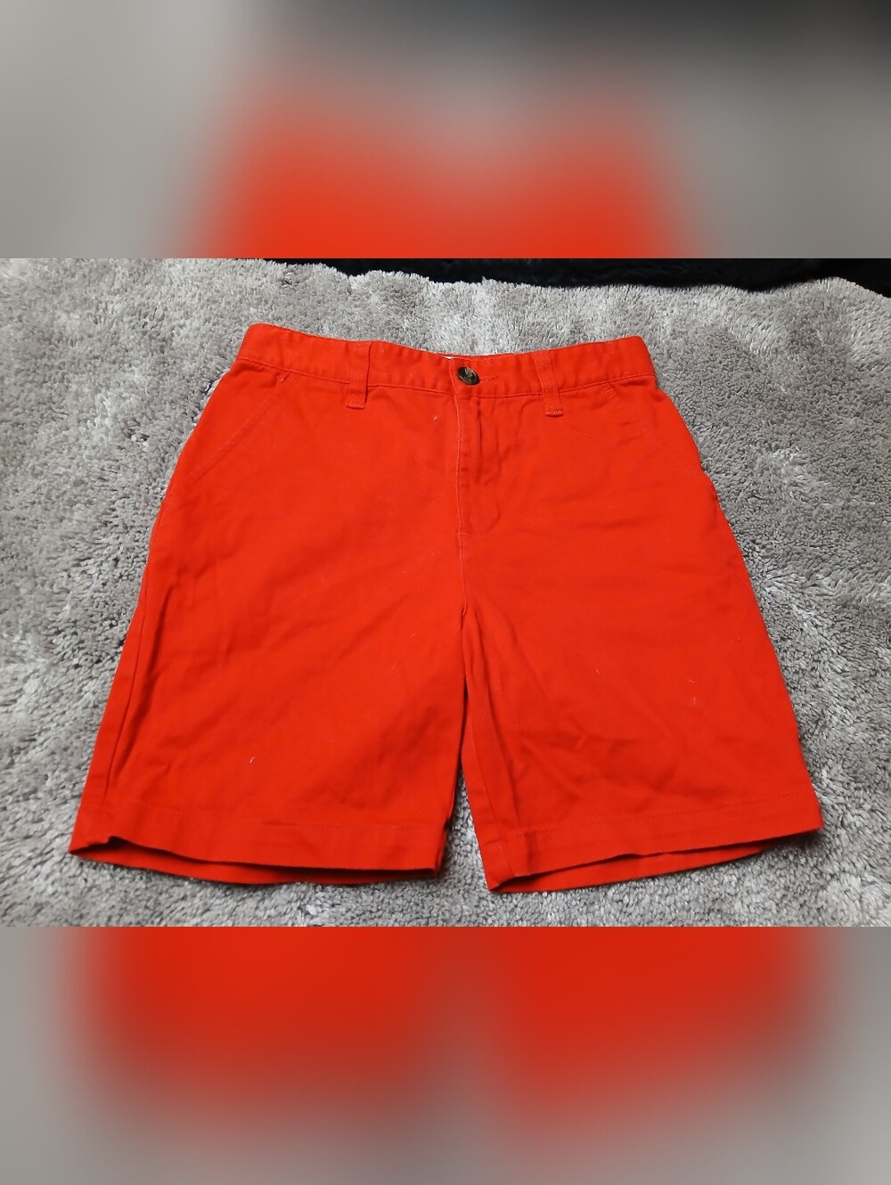 Crown & Ivy Kid's Red Casual Shorts